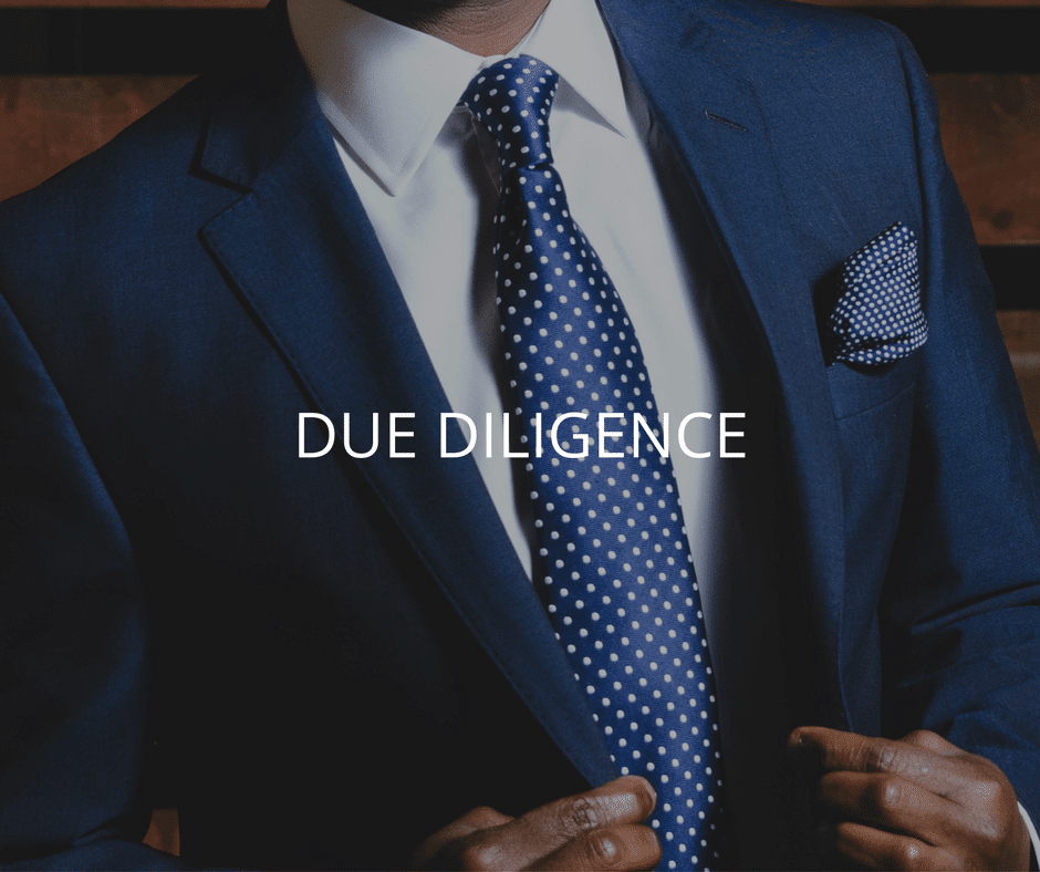due diligence
